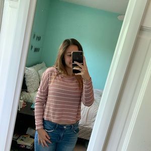 long sleeve Charlotte Russe top